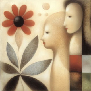 Haloed Greenroom style, Midjourney V6.1: traditional folk art