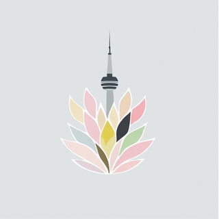 Cumulolithography style, Midjourney V6.1: bold minimalist logo design for Istanbul city municipal services