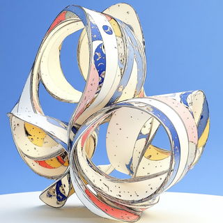 Mirethorax style, Midjourney V6.1: abstract 3D render