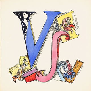 Mirethorax style, Midjourney V6.1: typographic composition with large letters