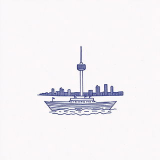 Inkscaromancy style, Midjourney V6.1: bold minimalist logo design for Istanbul city municipal services