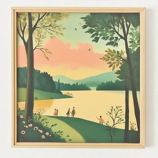 Chromafauvism style, Midjourney V6.1: classical 18th-century oil painting
