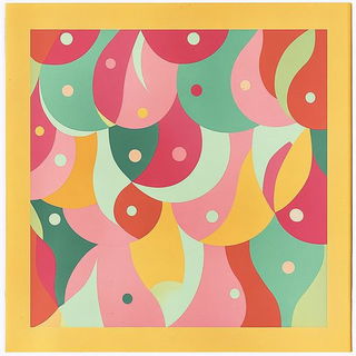 Chromafauvism style, Midjourney V6.1: creative pattern composition