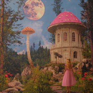 Redtide Tapestry style, Midjourney V6.1: retro fairy-tale illustration