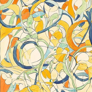 Rosaflect style, Midjourney V6.1: creative pattern composition