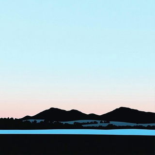 Setcrete style, Midjourney V6.1: realistic landscape photograph of quiet dawn