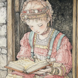 Inkfang Celism style, Midjourney V6.1: classical 18th-century oil painting