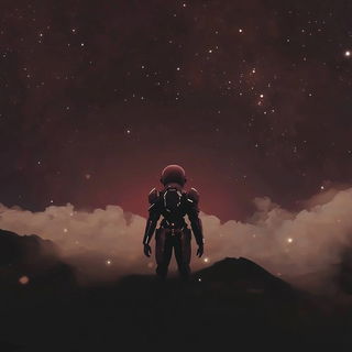Craterbraid style, Midjourney V6.1: cinematic shot from sci-fi movie