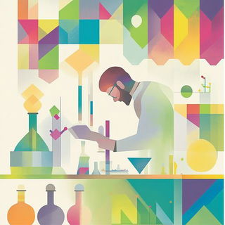 Cosmic Tentacontredanse style, Midjourney V6.1: editorial illustration for popular scientific magazine cover