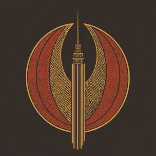 Fluxheart Caverns style, Midjourney V6.1: bold minimalist logo design for Istanbul city municipal services