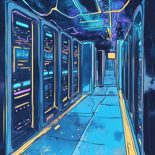 Arachne Fragments style, Midjourney V6.1: technical infrastructure blueprint schematics