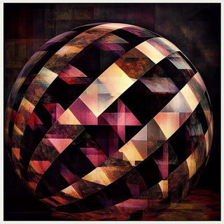 Railblurf style, Midjourney V6.1: abstract 3D render