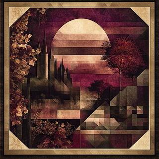 Railblurf style, Midjourney V6.1: retro fairy-tale illustration