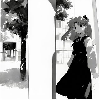 Alpinocel style, Midjourney V6.1: black-and-white manga comic strip