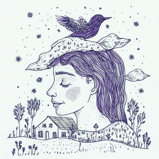 Botaniflux style, Midjourney V6.1: traditional folk art