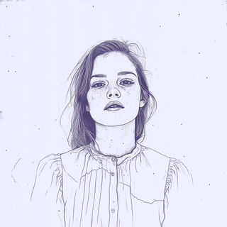 Botaniflux style, Midjourney V6.1: photographic portrait of female protagonist