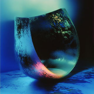Crescentink style, Midjourney V6.1: abstract 3D render