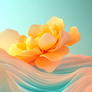 Sporecloud Contours style, Midjourney V6.1: abstract 3D render