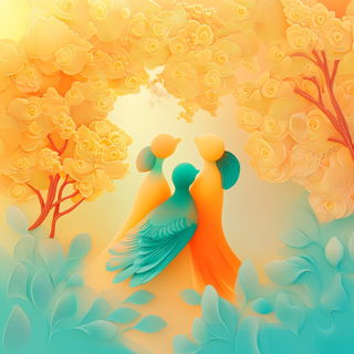 Sporecloud Contours style, Midjourney V6.1: traditional folk art