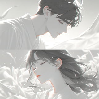 Sporecloud Contours style, Midjourney V6.1: black-and-white manga comic strip