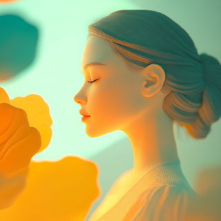 Sporecloud Contours style, Midjourney V6.1: photographic portrait of female protagonist