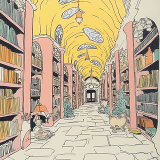 Cloudfrontorama style, Midjourney V6.1: Midlibrary
