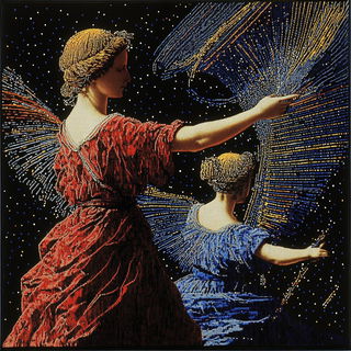 Carnivallucence style, Midjourney V6.1: classical 18th-century oil painting