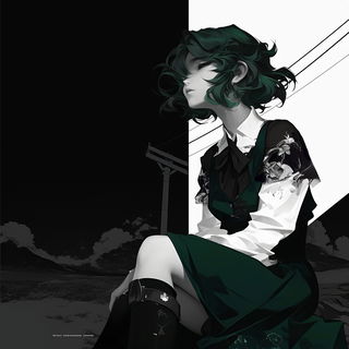 Cyan Scriptoria style, Midjourney V6.1: black-and-white manga comic strip