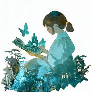 Archsilk style, Midjourney V6.1: retro fairy-tale illustration