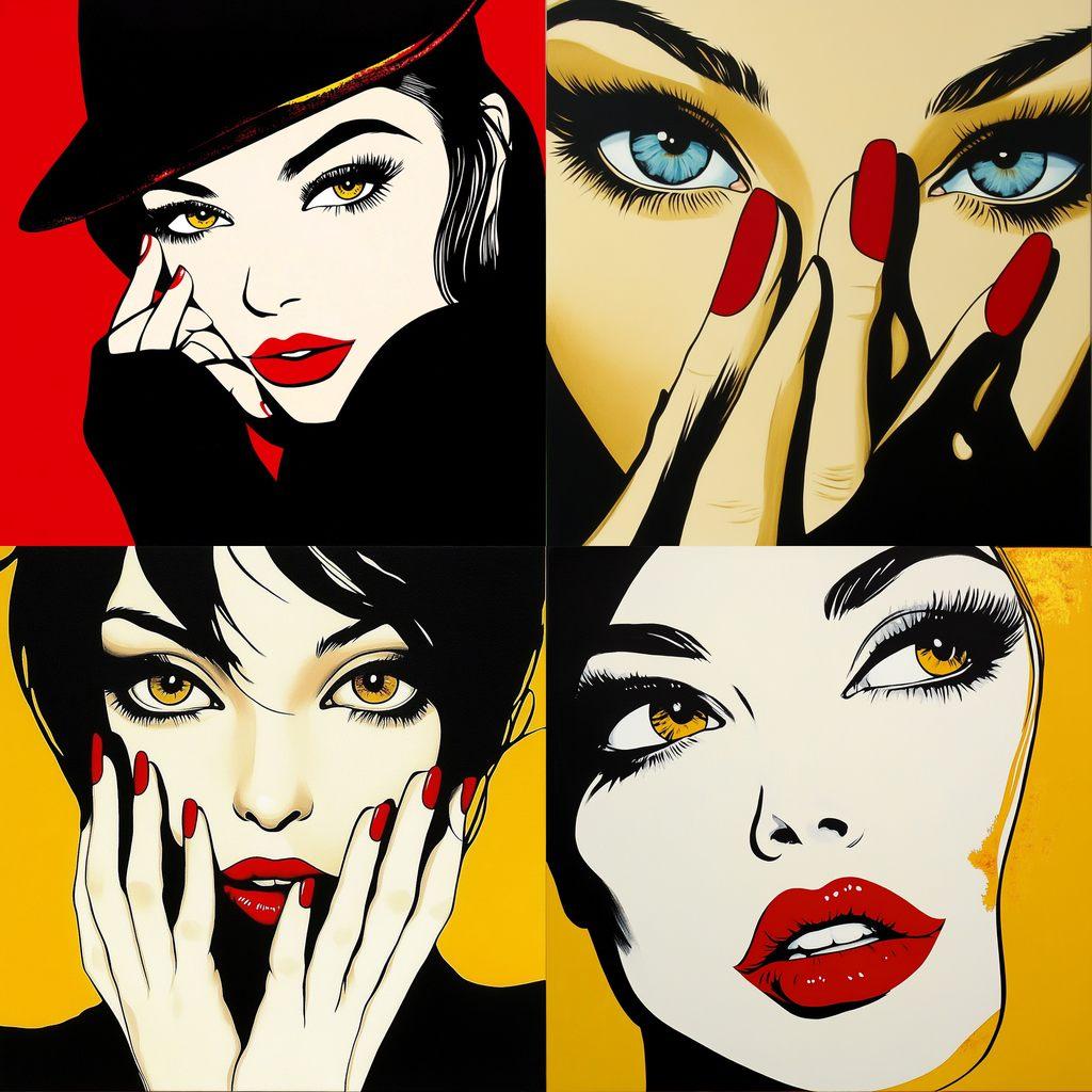 Deborah Azzopardi style, Midjourney V6.1, render 1 of 4