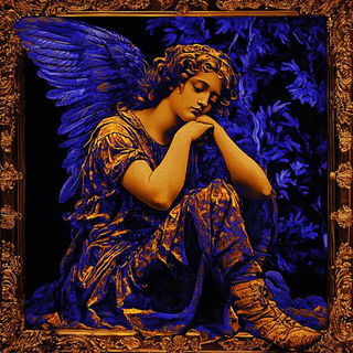 Winter Planetfall style, Midjourney V6.1: classical 18th-century oil painting