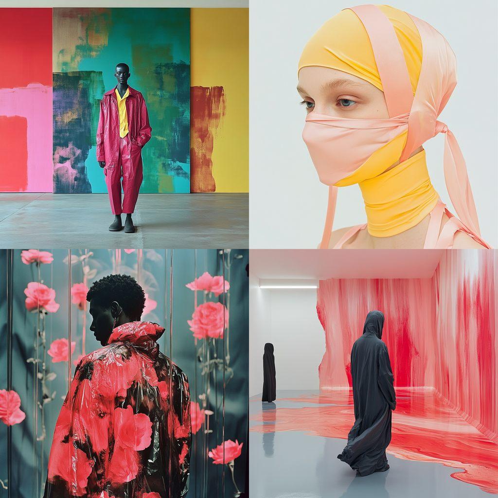 Demna Gvasalia style, Midjourney V6.1, render 1 of 4
