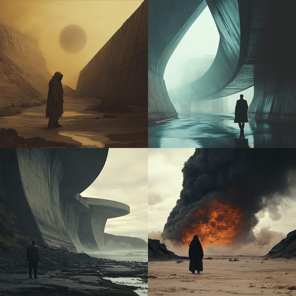 Denis Villeneuve style, Midjourney V6.1, render 1 of 4