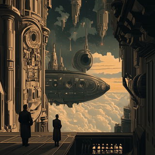 Tendrilflow style, Midjourney V6.1: cinematic shot from sci-fi movie