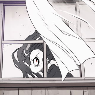 Gawkermask style, Midjourney V6.1: black-and-white manga comic strip