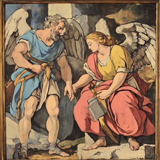 Gawkermask style, Midjourney V6.1: classical 18th-century oil painting