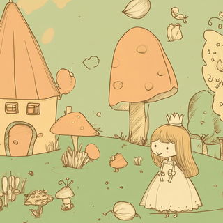 Sunstone Labyrinthism style, Midjourney V6.1: retro fairy-tale illustration
