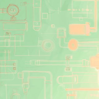 Sunstone Labyrinthism style, Midjourney V6.1: technical infrastructure blueprint schematics