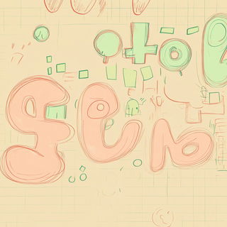 Sunstone Labyrinthism style, Midjourney V6.1: typographic composition with large letters