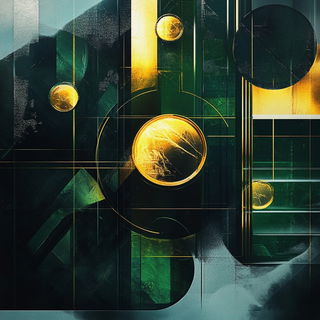 Fablegill style, Midjourney V6.1: creative pattern composition