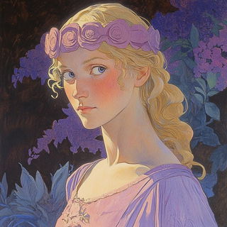 Chromaweft style, Midjourney V6.1: classical 18th-century oil painting