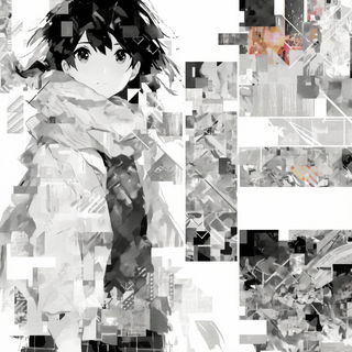 Pagodawash style, Midjourney V6.1: black-and-white manga comic strip