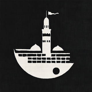 Magma Mirror style, Midjourney V6.1: bold minimalist logo design for Istanbul city municipal services