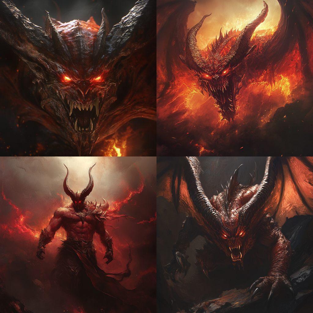 Diablo style, Midjourney V6.1, render 1 of 4