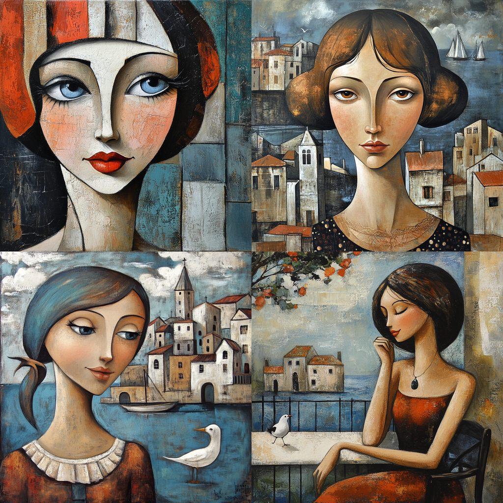 Didier Lourenco style, Midjourney V6.1, render 1 of 4