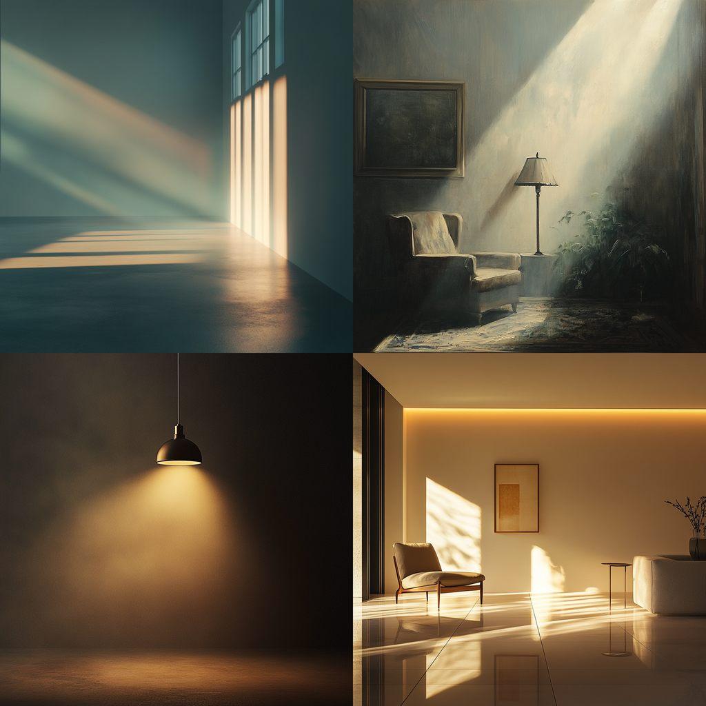 Diffused lighting style, Midjourney V6.1, render 1 of 4