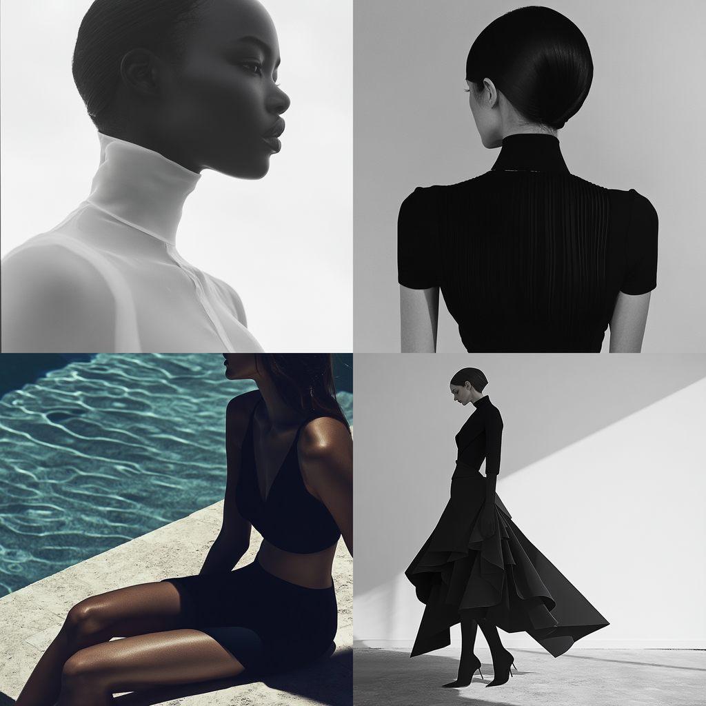Dion Lee style, Midjourney V6.1, render 1 of 4