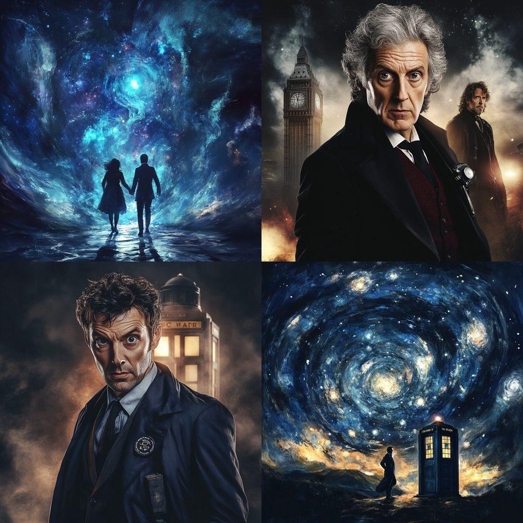 Doctor Who style, Midjourney V6.1, render 1 of 4