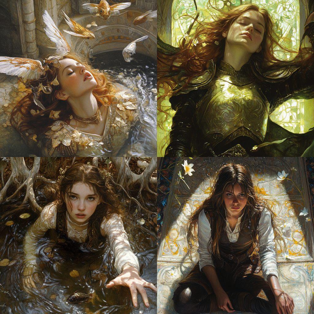 Donato Giancola style, Midjourney V6.1, render 1 of 4
