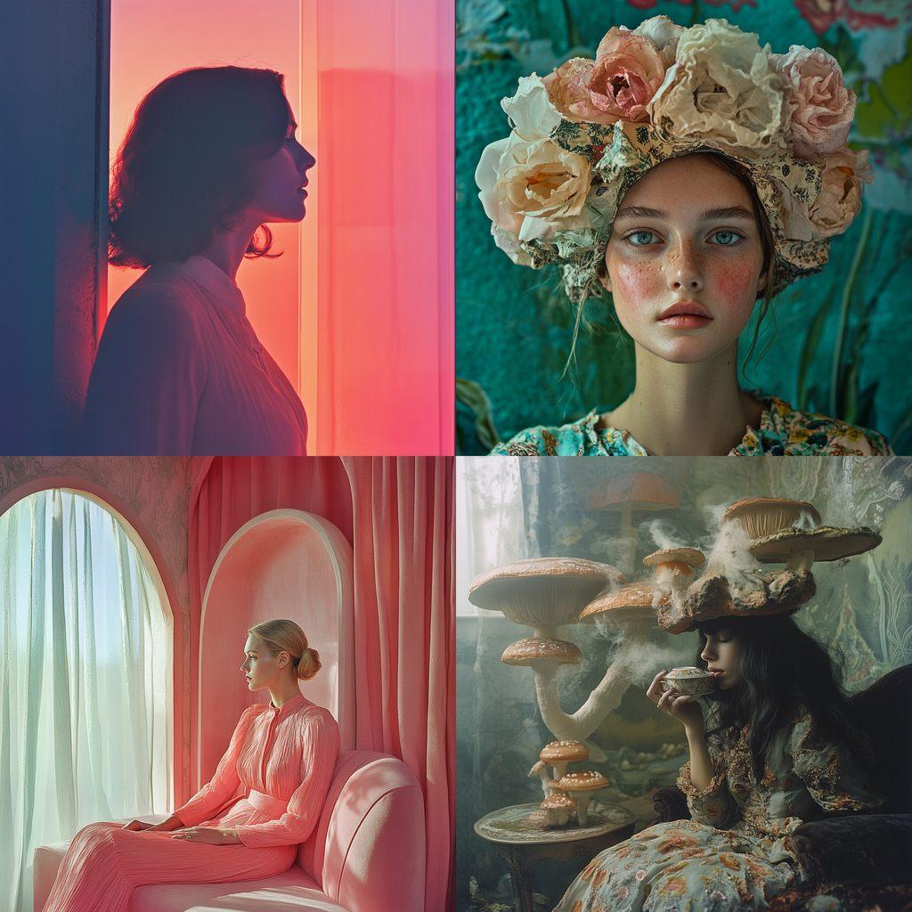 Dufaycolor photograph style, Midjourney V6.1, render 1 of 4